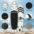 thumbnail image 7 of CADALENE Inflatable Stand up Paddle Board with Premium Accessories,10 ft Anti-Slip Sup Paddleboard for Adults & Youth Yoga Fishing Touring, 7 of 7