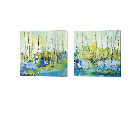 Great Art Now Summer Series by Tracy Lynn Pristas 2 Piece Canvas Art Set Each 14W x 14H