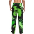 thumbnail image 2 of Oogie Boogie Pajama Pants Drawstring Elastic Waistband Loungewear Comfy Separate Bottoms Sleep PJ Pants for Men Women Small, 2 of 10
