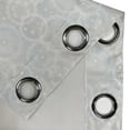 thumbnail image 4 of Ambesonne Grey White Grommet Curtain, Romantic Bridal Lace, 50" x 72", Grey White, 4 of 6