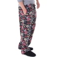 thumbnail image 2 of Men's Black Christmas Party Microfleece Sleep Pants, 2 of 2