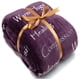 thumbnail image 1 of Manta Chanasya Healing Warm Hugs de regalo con forma de berenjena, 1 of 7