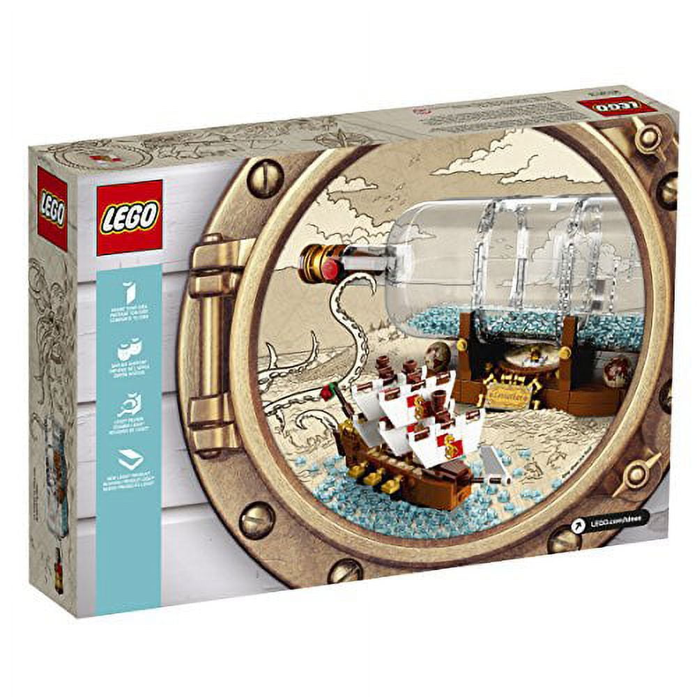LEGO Ideas Adult 12+ Years Interlocking Block Building Set, 3x12x3x3x1 Inches, 962 Count