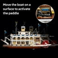 thumbnail image 6 of LEGO Ideas River Steamboat 3D Puzzle - Room Decor for Men and Women - Boat Model Building Kit for Adults, Ages 18+  - Arts & Crafts DIY Display for Bedroom or Office - Gift Idea for Birthdays - 21356, 6 of 9