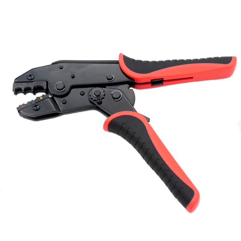 Manual Crimping Pliers ,Capacity for 0.5-6mm² 20-10AWG,Non-insulated Cable Links,Ratchet Crimping Tools ,Durability That Lasts