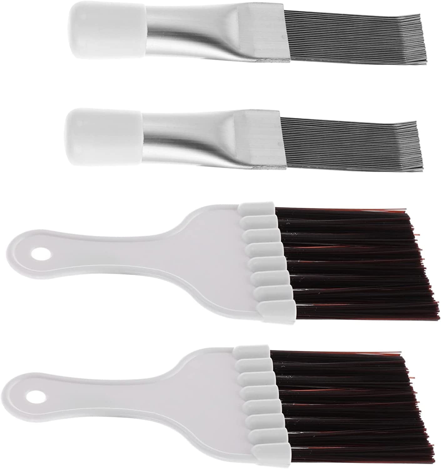 4pcs/Set Re Condenser Cleaning Air Coil Fin Cleaner Brush/Condensor