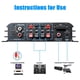 thumbnail image 5 of Receptor Amplificador de Audio Romicta 4.1 Canal 200W Bluetooth 5.0, 5 of 9
