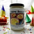 thumbnail image 3 of Crème Brulee Vegan Coconut Soy 12 oz/ 355 ml Candle Hand-poured, Eco-friendly, Clean Burning, Bakery, Food, Drink Wood Wick, 3 of 5