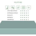 thumbnail image 5 of 60x84 Inch Turquoise Blue Rectangle Tablecloths Morandi Series Heavy Duty Washable Fabric Table Cloth Waterproof Durable Solid Table Cover for Kitchen Dining Party Buffet Home Picnic Wedding, 5 of 7
