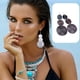 thumbnail image 3 of Anillos de oreja bohemios colgante de estilo Vintage sweethay Negro, 3 of 6