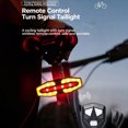 thumbnail image 3 of WUSUOWEI 1PC Electric for Lighting,400mAh,Bike Remote Control Warning Taillights with Horn Sound,Left and Right Turn Signals,Type C Charging Taillights,Night Riding Lights for Mount Road Bike, 3 of 9
