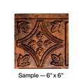 thumbnail image 1 of FASÄDE Traditional Style/Pattern 1 Decorative Vinyl Backsplash Panel in Moonstone Copper (6X6 Inch Sample), 1 of 5