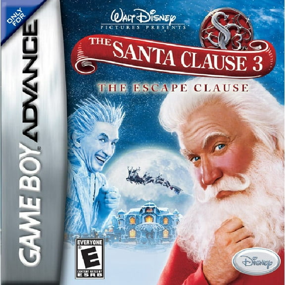 Restored Santa Clause 3: The Escape Clause (Nintendo Game BoyAdvance, 2006) Disney Game (Refurbished)