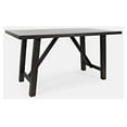 thumbnail image 5 of Jofran American Rustics 72" Counter Height Distressed Acacia Trestle Dining Table, 5 of 5