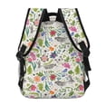 thumbnail image 4 of Fotbe Rabbit And Butterfly Mochila Casual con Estampado para Escuela, Viajes y Actividades al Aire Libre - Duradera, Ligera y Cómoda, 4 of 5