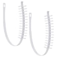 thumbnail image 1 of COMPUKAS 2Pcs Dryer Brush Vent Cleaner Long Handle for Home Use White ABS, 1 of 8