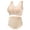 Beige, variant on MHFRRA Cotton Bras for Women Bra and Panty Sets for Women Front Button Shaping Cup Shoulder Strap No Underwire Bra Plus Size Underwear Set 36