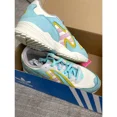 thumbnail image 2 of Ad-id-as Yung 96 Chasm Shoe Chunky Sz 12.5 NEW Teal White Leather Sneaker, 2 of 6