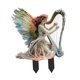 thumbnail image 3 of Estaca de jardín de elfo mariposa, adorno decorativo 2D, regalo para exteriores, bonsái elegante 20cmx30cm, 3 of 9