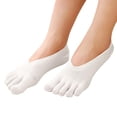 thumbnail image 3 of Under $5 Sock Slippers White Arrival Five Toe Sock Slippers Invisibility for Solid Color Socks, 3 of 7