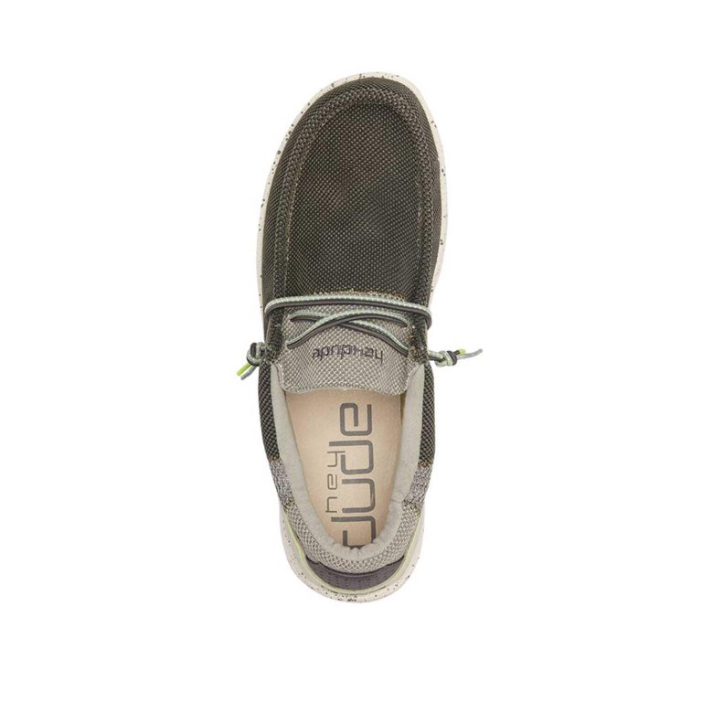 sage green dress shoes mens Di Bianco Marche Wholecut Oxford | Sage Green Sustainable Calfskin | Premium Collection 11 main image 1