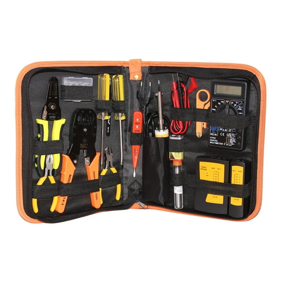 Electricians Network Screwdriver DIY Repair Tool Set Electrical Tool Kit Soldering Iron Kit EU Version