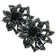 thumbnail image 1 of 2 pinzas para el pelo de cristal con flores de estrás, antideslizantes, para mujeres y niñas, accesorios para el cabello de dama de honor, 1 of 7