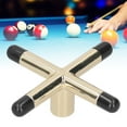 thumbnail image 1 of Cue Rests Head, Copper Cue Bridge Head  Billiard Cue High Short Bridge Head Pool Sticks Screwon Rest Holder Head for Billiards Enthusiasts, 1 of 8