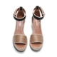 thumbnail image 5 of Sandalias de Cuña para Mujer DREAM PAIRS con Punta Abierta y Correa al Tobillo, 5 of 8
