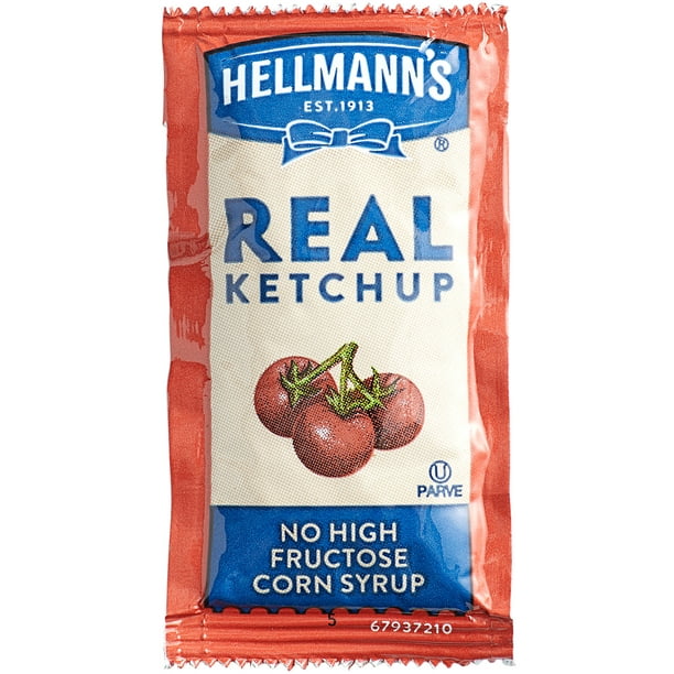 Hellmann's Les Paquets de Ketchup Réel de 9 Grammes - 1000/Case
