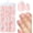 Short Oval, variant on 240 count Tips Press Toenails Women Press ons, Coffee Press Nails Toenails Glue ons Toenail Tip False Press- Nails with Glue Tab