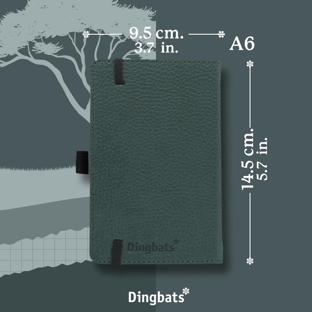 Wildlife A6 Pocket Green Deer Plain, (Hardcover)