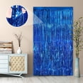 thumbnail image 7 of Siloon 3Pcs Door Streamers,3.28ft x 6.56ft,Photo Booth Backdrop Metallic Streamers Foil Fringe Curtains for Birthday,Christmas,New Year,Bachelorette,Disco Party Streamers Decor(Light Blue), 7 of 7