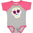 thumbnail image 3 of Inktastic Decorated Skull Boys or Girls Baby Bodysuit, 3 of 5