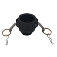 thumbnail image 5 of Cable externo de 2 pulgadas a 3/4 de pulgada Conector rápido de barril de tonelada IBC Galón IBC Tote Tanque Adaptador de drenaje Accesorios 2 "Bloqueo de leva x Manguera de jardín Grado ali, 5 of 5