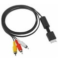thumbnail image 2 of 5.9ft RCA AV Audio Video Cable TV Lead for PS1/2/3 Adapter HDMI Adapter Gaming Device Parts Accessories, 2 of 9