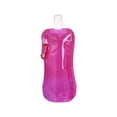 thumbnail image 3 of Botella de agua plegable DYNWAVEMX Bolsa de agua portátil reutilizable duradera para beber para viajes Gimnasio Deportes Violeta, 3 of 8