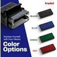 thumbnail image 4 of Trodat Replacement Ink Pads, Printy 4913 Stamp, 3 Pack, Green, 4 of 7