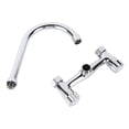 thumbnail image 3 of Sink Faucet, 2 Handles Elegant Design Wall Mount Kitchen Faucet  for Kitchen, 3 of 7