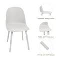 thumbnail image 2 of Modern Full PP Dining Chair, Mid Century Kitchen Chairs For Kitchen Dining Room & Living Room, 2 of 6