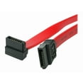 thumbnail image 1 of StarTech.com 24 Po SATA to Right Angle SATA Serial ATA Cable - SATA Cable - Serial ATA 150/300/600 - SATA (R) to SATA (R) - 2 Pieds - Connecteur Coudé - Rouge - pour P/N : 25S22M2NGFFR, 25SATSAS35HD, CFAST2SAT25, S322M225R, S32M2NGFFPEX, ST521PMINT, 1 of 7