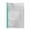 Green, variant on 1 PCS Transparent File Folder with Sliding Bar,ThickenedPlastic Binder Paper Protector,Reusable Resume Presentation File Folders Organizer Binder for Work,Office Supplies,8.43x11.89 inch (Blue)