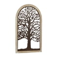 thumbnail image 6 of DecMode Bronze Metal of Life Tree Wall Decor with Arched Frame, 6 of 9