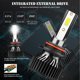 thumbnail image 4 of Gwong Autos 2 unids Y7-H1 H7 H8 / 9/11 H4 / HB2 / 9003 9005 / HB3 9006 / HB4 LED Bombilla de faro IP68 Impermeable Alto Brillo 6000K Luz blanca Abrigo de energía Bombilla para automóvil para automóvil Gwong 24018268, 4 of 6
