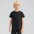 thumbnail image 3 of GYRATEDREAM Youth Boys Compression Shirt Football Undershirt Short Sleeve Athletic Shirts Soccer Baseball Workout Baselayer, 3 of 7