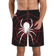 thumbnail image 1 of Fotbe Spider On The Web Trajes de Baño Estampados para Hombre, Shorts de Verano de Secado Rápido, Ropa de Playa, Bañadores-X-Large, 1 of 6