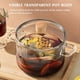 thumbnail image 3 of Clear Glass Cooking Stovetop Pots Thicker and Heavier Upgraded Glass Pot for Use on Open Flames and Gas Stovetops, 3 of 5