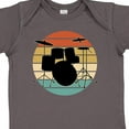 thumbnail image 4 of Inktastic Drum Set Retro Drummer Sunset Boys or Girls Baby Bodysuit, 4 of 5