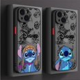 thumbnail image 4 of Disney Stitch The Baby Phone Case for Apple iPhone 15 Pro SE 13 12 Mini 11 Pro 7 6S XR XS X 8 Plus 14 Pro Max Shockproof Cover, 4 of 5