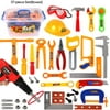 Kids Play Tool Set Toddlers Pretend Play Tool Kit Accessories Educational Toys for Children Gift